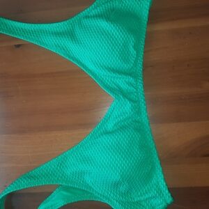 aerie Emerald Green Scoop Bikini Top